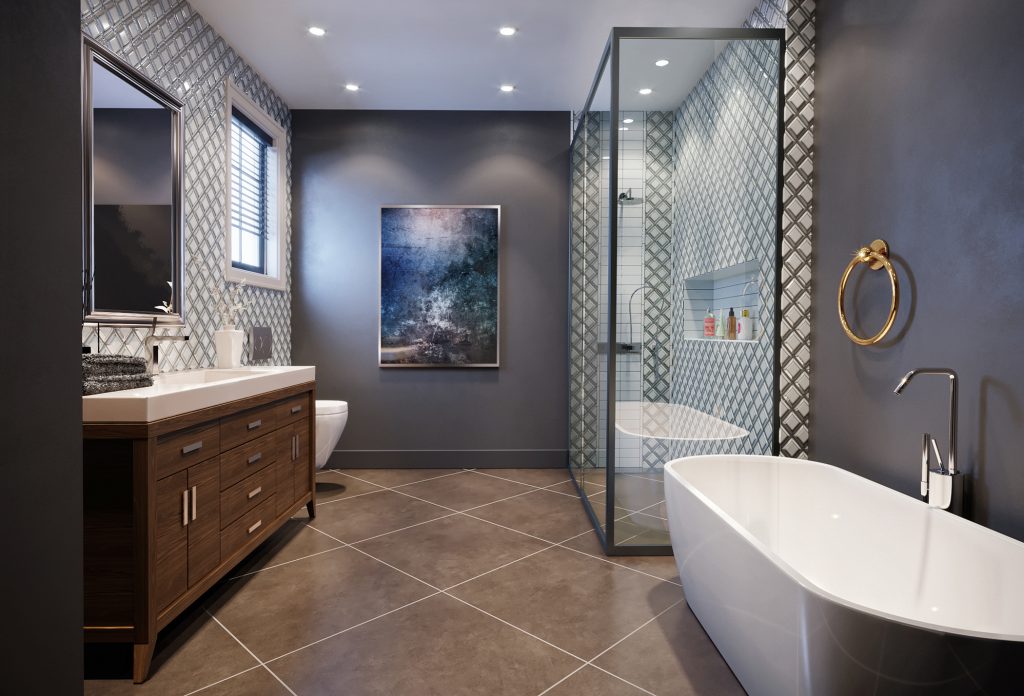 WESTPORT VİLLA, ASLINA SADIK KALINARAK YENİDEN HAYAT BULDU 5 Main House First Floor Master II Bathroom
