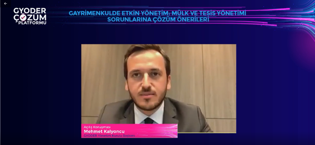 GYODER: YAPILARI İNŞA ETMEK KADAR YAŞATMAK DA ÇOK ÖNEMLİ 5 gyoder mehmet kalyoncu gayrimenkul etkin271020