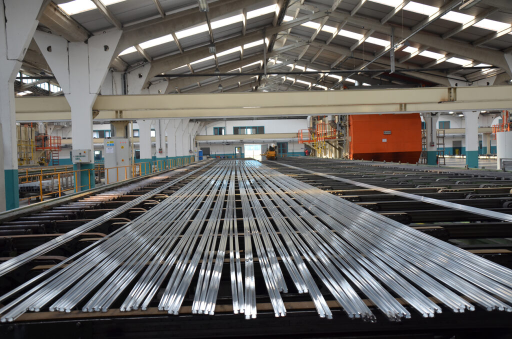 sistem aluminyum profiller ekstruzyon