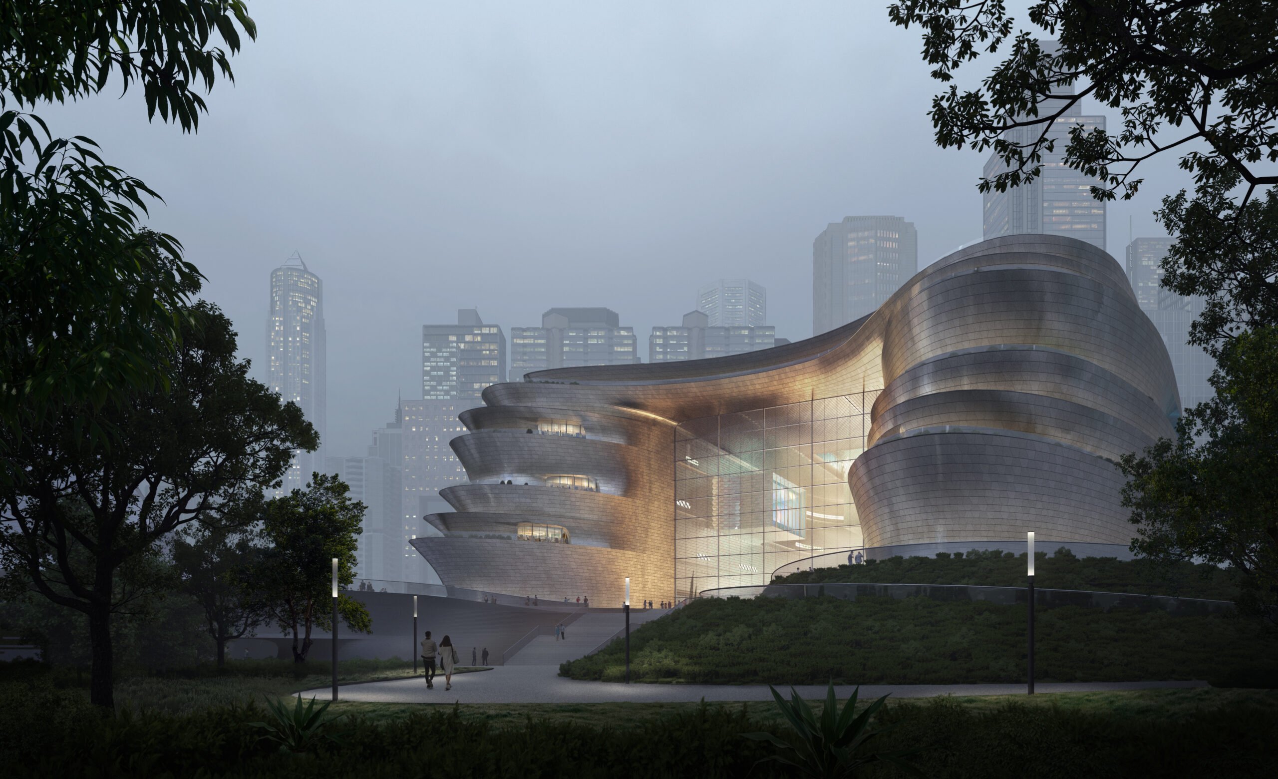 01 ZHA Shenzhen Science and Technology Museum render by Brick scaled