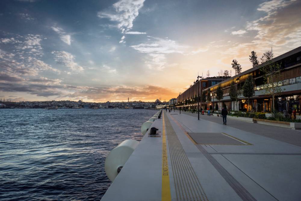 Galataport Istanbul sahil