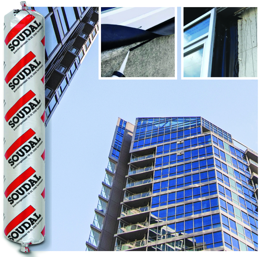 Soudaseal EPDM zor hava şartlarının membran yapıştırıcısı 4 1