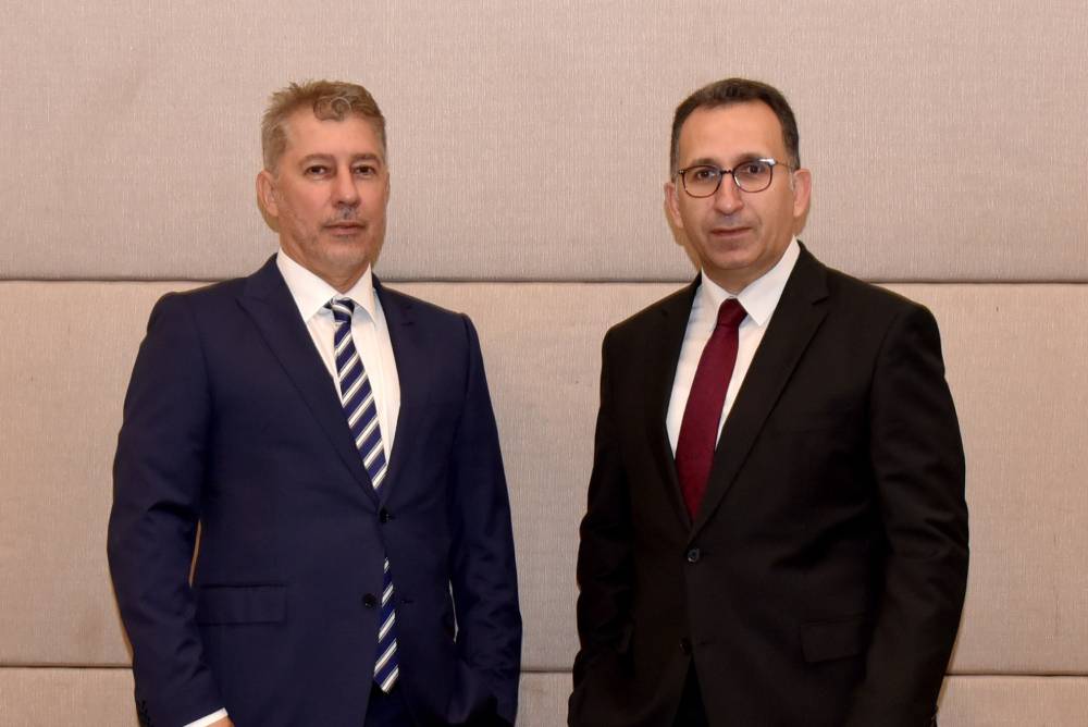 Kale Holding CFOu Haluka Alperat ve Kalekim Genel Muduru Timur Karaoglu