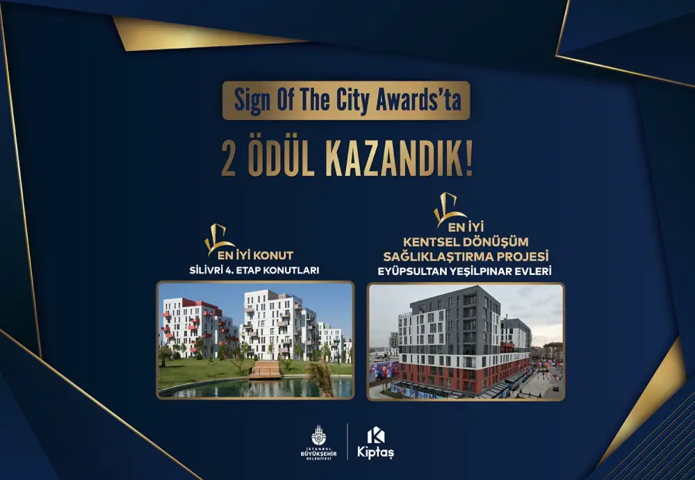 Sign of the City Awards’ta KİPTAŞ'a iki ödül 4 KIPTAS 11