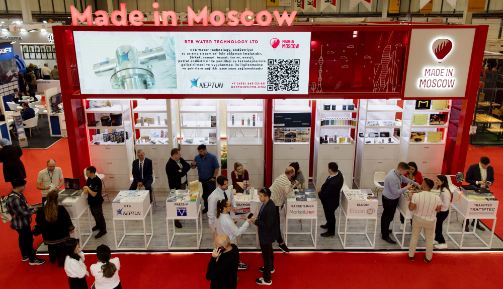 Rusya'yı Yapı Fuarı'nda 'Made in Moscow'a temsil etti 8 Made in Moscow77