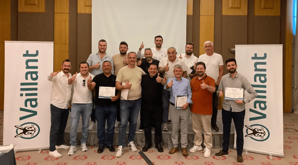 Vaillant’ın premium marka kimliğine yönelik satış teknikleri eğitimi tamamlandı 3 Image