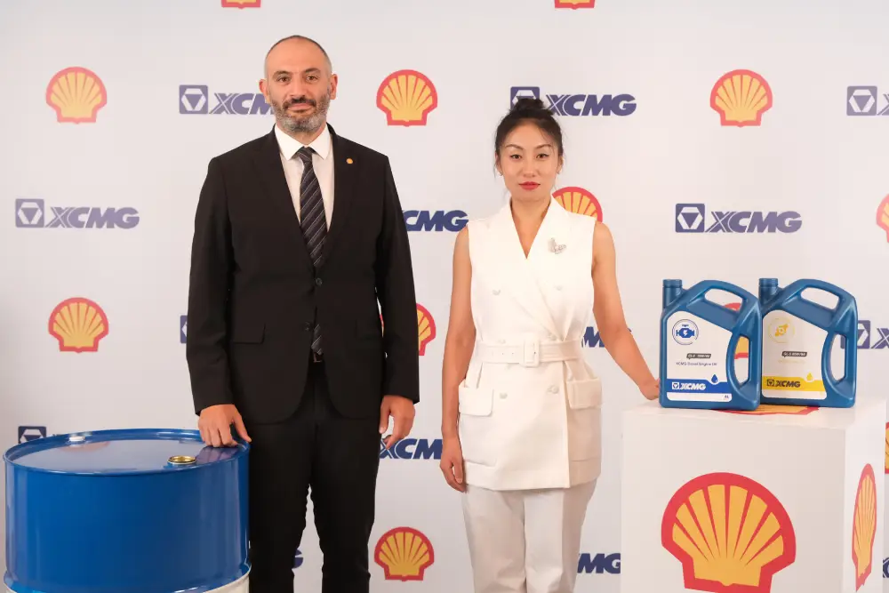 Shell, XCMG makinelerine özel madeni yağlar üretecek 4