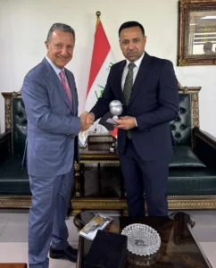 TMB Temsil Heyeti’nden Irak’a öncü ziyaret 4 Ula t rma Bakan Yard mc s TMB