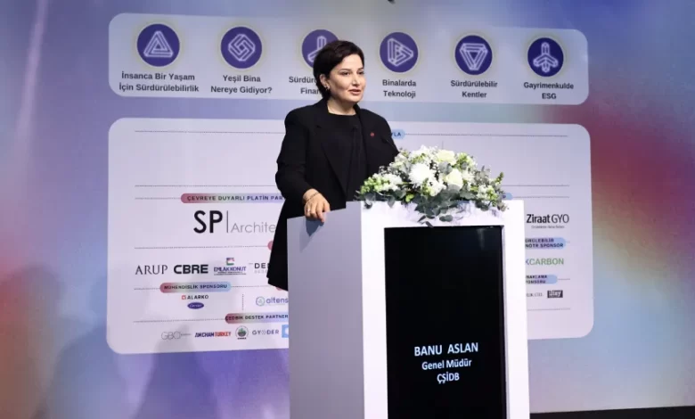 Cevre Sehircilik ve Iklim Degisikligi Bakanligi Mesleki Hizmetler Genel Muduru Banu Aslan
