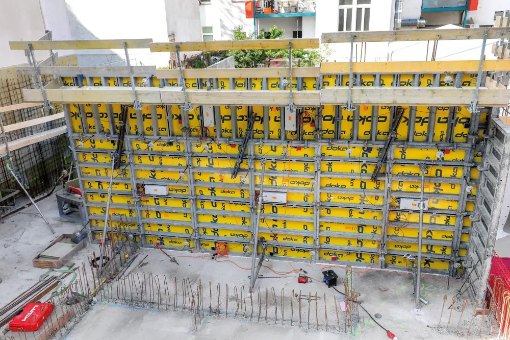 Intelliigent Heated Formwork©Doka