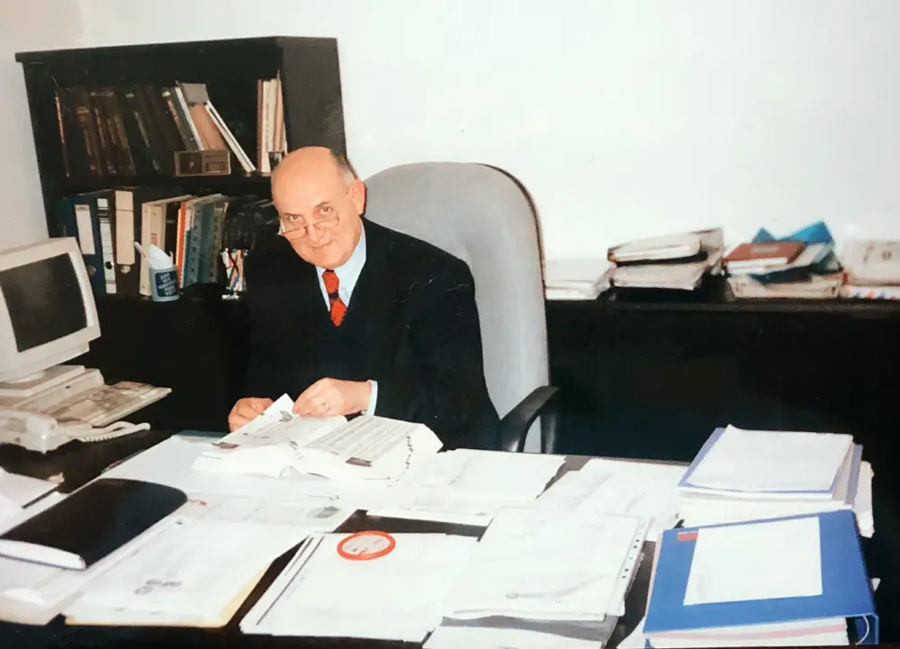 Türkiye’de mühendislik ve sanayiye adanmış bir ömür: Bedi Korun 9 1995 BK Balmumcu ofis