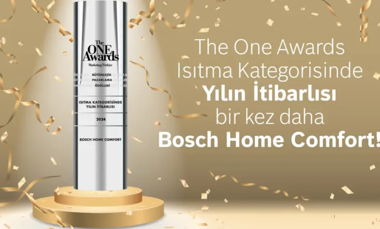 Bosch Home Comfort'a The ONE Awards'ta ‘Yılın İtibarlısı’ ödülü 1 Bosch TheOneAward 2024 Basin 0 17 71