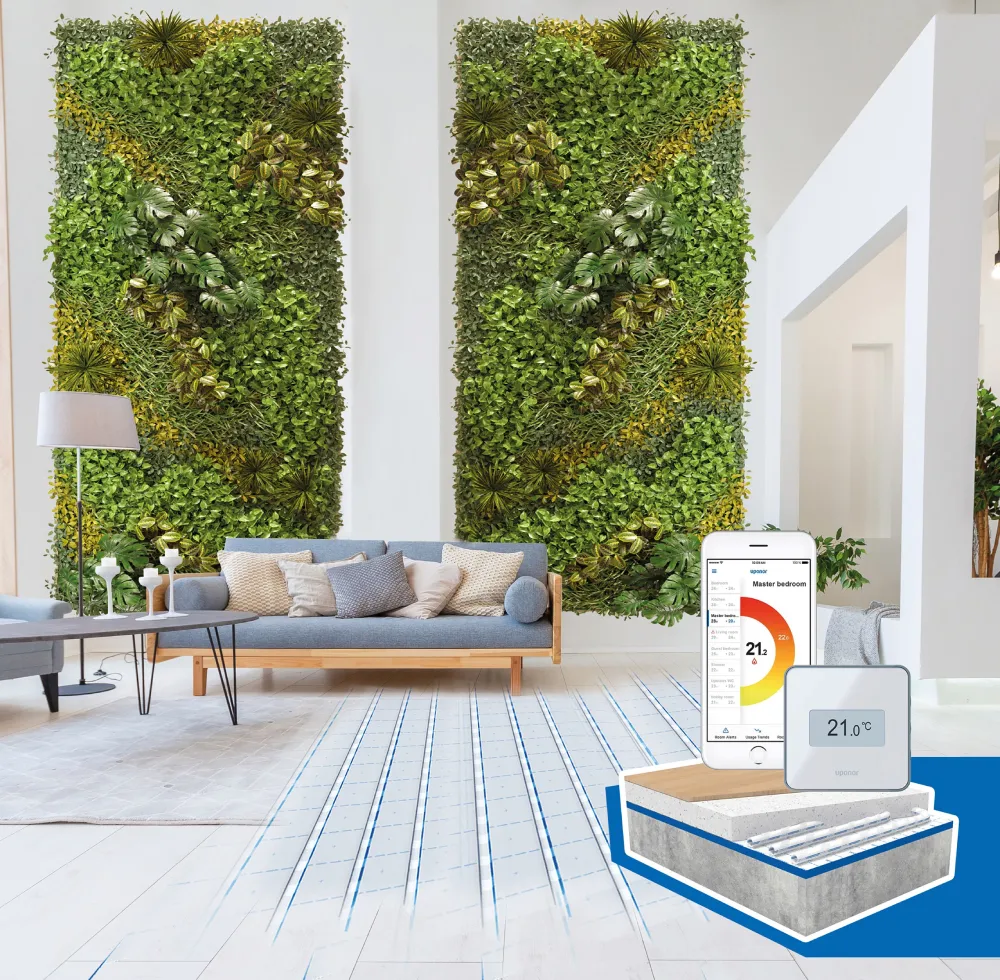 Sektörün lider markaları GF Ve Uponor inovasyon ve çözümlerini birleştiriyor 4 GF Building Flow Solutions UFH