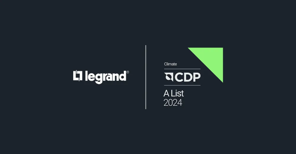 Legrand, CDP 2024 İklim Değişikliği Programı Global A Listesi’nde yeniden yer aldı 4 Legrand CDP 2024