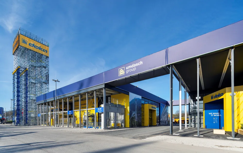 Doka en yeni ürünlerini ilk kez sektörle buluşturdu 6 Doka bauma Doka booth c Doka