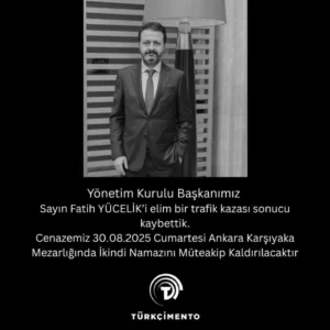 TÜRKÇİMENTO Yönetim Kurulu Başkanı Fatih Yücelik yaşamını yitirdi 4 Fatih Yucelik