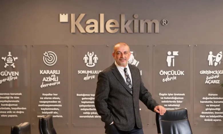 Kalekim Genel Muduru Soner Cetinkaya