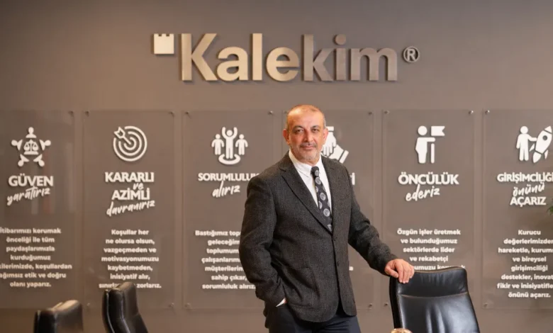 Kalekim Genel Muduru Soner Cetinkaya