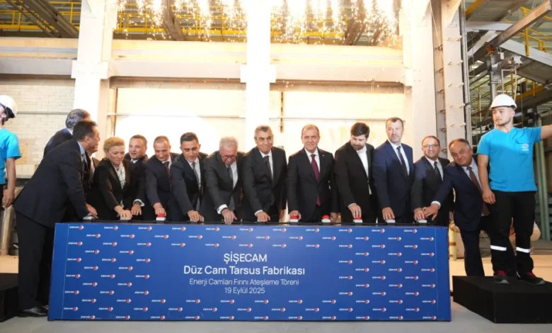Şişecam Tarsus’taki yeni enerji camı hatlarını devreye aldı 1 Sisecam Tarsus Tesis acilisi