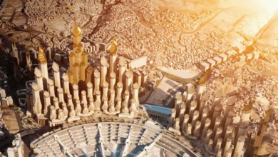 RUA AlHaram AlMakki irketi nin King Salman Gate Master Plan sadece tan t m g rsel ama l d r