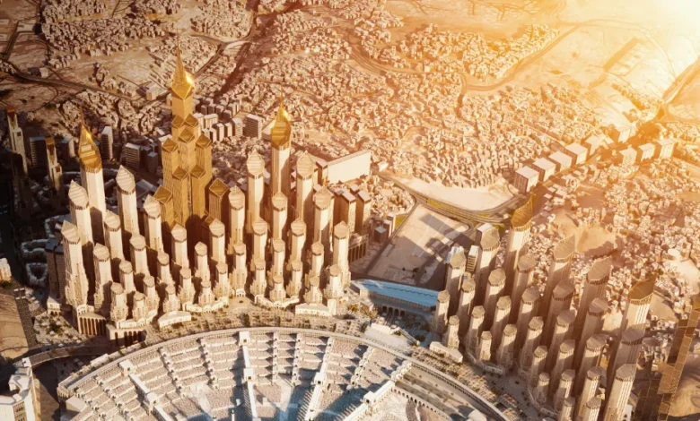 Suudi Arabistan, Mekke’de King Salman Gate Projesi’ni duyurdu 1 RUA AlHaram AlMakki irketi nin King Salman Gate Master Plan sadece tan t m g rsel ama l d r