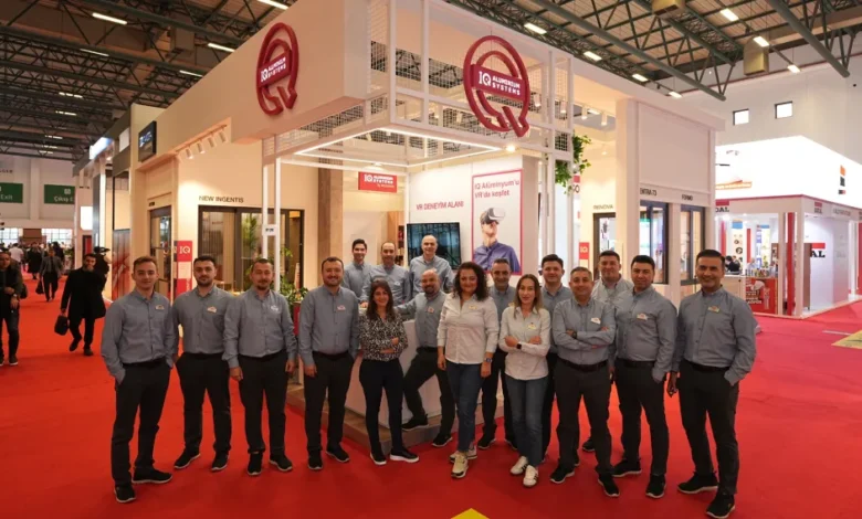 IQ Alüminyum yeni ürün serilerini Avrasya Pencere Fuarı’nda ilk kez tanıttı 1 IQ Team
