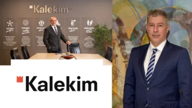 Kalekim Genel Muduru Soner Cetinkaya ve Kale Holding CFOsu Haluk Alperat
