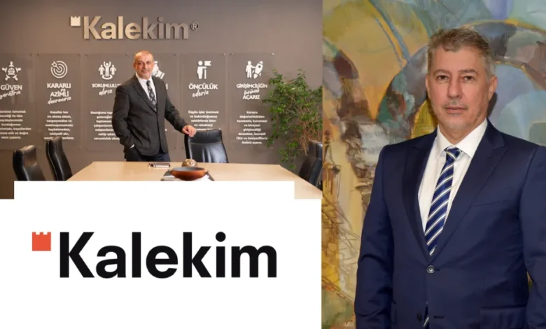 Kalekim Genel Muduru Soner Cetinkaya ve Kale Holding CFOsu Haluk Alperat