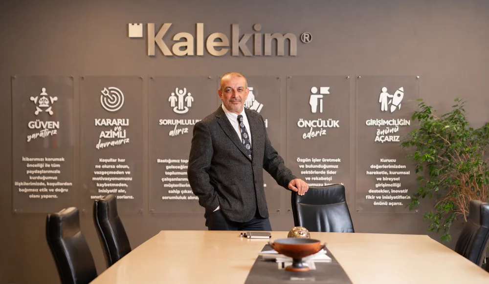 Kalekim 2025’in ilk 9 ayını 800 milyon TL net karla kapattı 6 Kalekim Genel Muduru Soner Cetinkaya