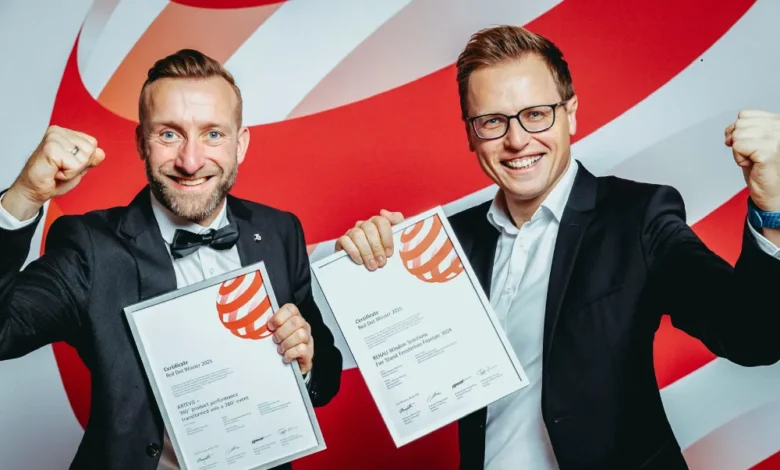 REHAU Window Solutions Red Dot’tan iki ödül aldı 1 Drei Red Dot Awards 2025 fuer REHAU Window Solutions 1