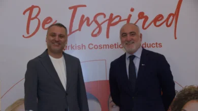 IKMIB Yonetim Kurulu Uyesi Ugur Adiyaman ile TIM Delegesi S. Ozgur Ozturk