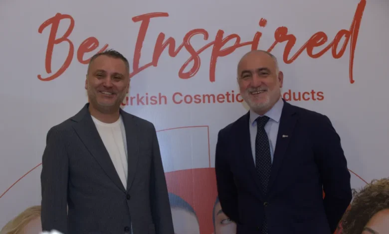 IKMIB Yonetim Kurulu Uyesi Ugur Adiyaman ile TIM Delegesi S. Ozgur Ozturk
