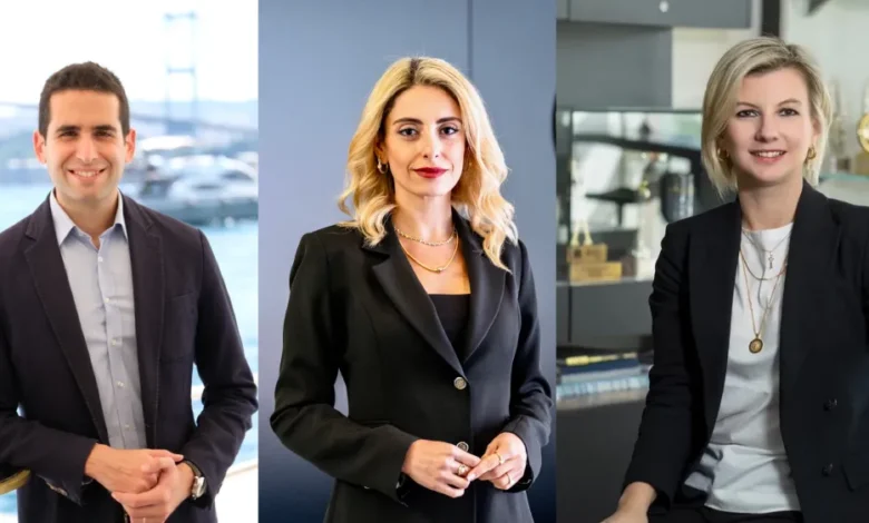 Cagdas Ozen Serra Yesilyurt ve Miray Demirel