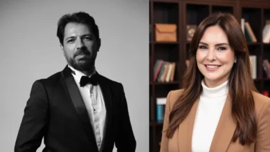 Istanbul Devlet Opera ve Balesi Genel Muduru Caner Akgun ve Siemens Turkiye Iletisim ve Kamu Iliskileri Direktoru Ozlem Ozkaya