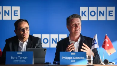 KONE Turkiye ve Kazakistan Genel Muduru Bora Tuncer ve KONE CEOsu Philippe Delorme 1