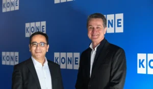 Türkiye’de 30. yılını kutlayan KONE kentsel dönüşüme odaklanacak 4 KONE Turkiye ve Kazakistan Genel Muduru Bora Tuncer ve KONE CEOsu Philippe Delorme