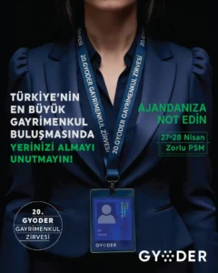 Neşecan Çekici: GYODER özel sektör- kamu iş birliğinin güçlendirilmesi için çaba harcıyor 5 GYODER 20.gayrimenkul savethedate sm post
