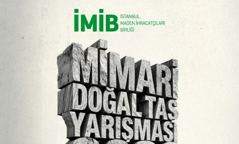 IMIB MIMARI DOGAL TAS YARISMASI 2026 POSTER
