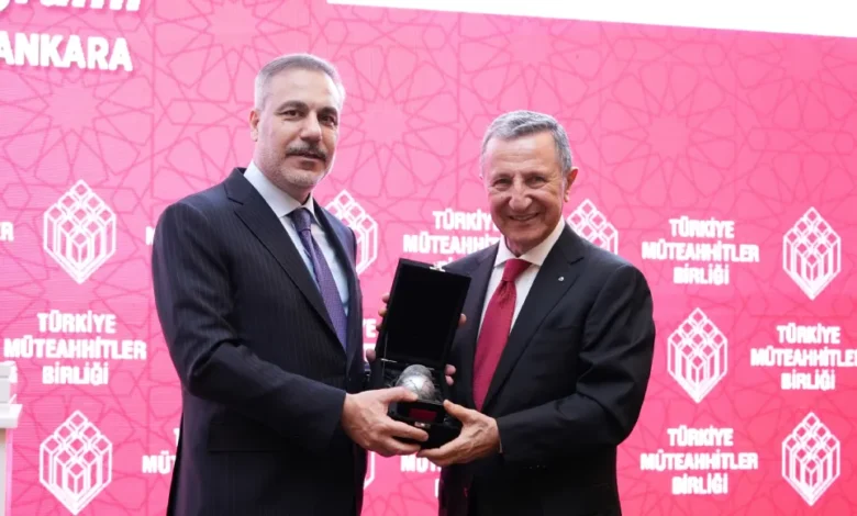 Disisleri Bakani Hakan Fidan ve TMB Baskan M. Erdal Eren