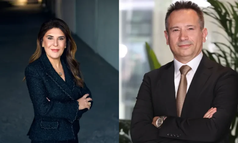 GYODER Baskani Nesecan Cekici ve Pasifik GYO Genel Muduru Mustafa Candan