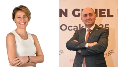 ROBODER Yonetim Kurulu Baskani Murat Yaris ve Hannover Fairs Turkey WIN EURASIA Proje Yoneticisi Sena Mengu