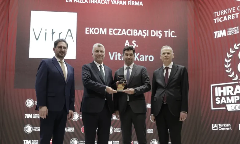 Eczacıbaşı VitrA’ya ÇCSİB’den 4 ödül 1 VitrA Karo Ihracat Sampiyonu