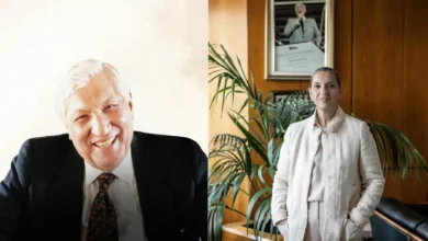 Kale Grubu Kurucusu Ibrahim Bodur ve Kale Grubu Yonetim Kurulu Baskani Zeynep Okyay Bodur
