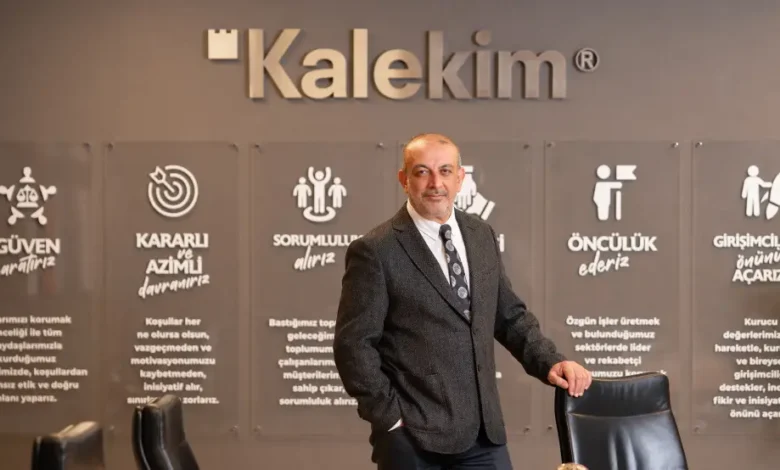 Kalekim’in yenilikçi restorasyon çözümü "Renovart Gel"e ödül 1 Kalekim Genel Muduru Soner Cetinkaya