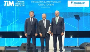 Daikin Turkiye TIM Iklimlendirme Ihracat Sektor Lideri