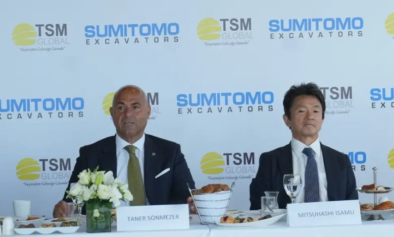 TSM GLOBAL CEOsu Taner Sonmezer ve SUMITOMO Dunya Baskani Mitsuhashi Isamu