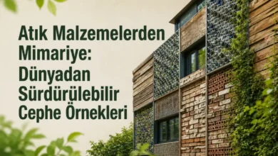 Atık Malzemelerden Mimariye: Dünyadan Sürdürülebilir Cephe Örnekleri