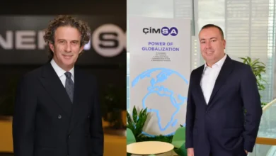 Enerjisa Enerji CEOsu Murat Pinar ve Cimsa Yonetim Kurulu Baskani Umut Zenar
