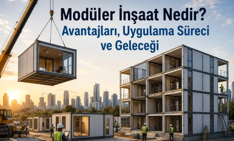 Modüler İnşaat Nedir? Avantajları, Uygulama Süreci ve Geleceği