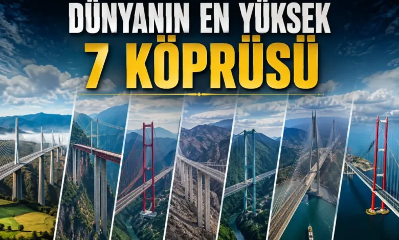 Dünyanın En Yüksek 7 Köprüsü